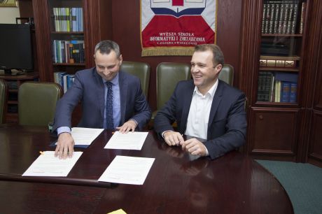 WSIiZ podpisuje kontrakt z firmą Omega Pilzno