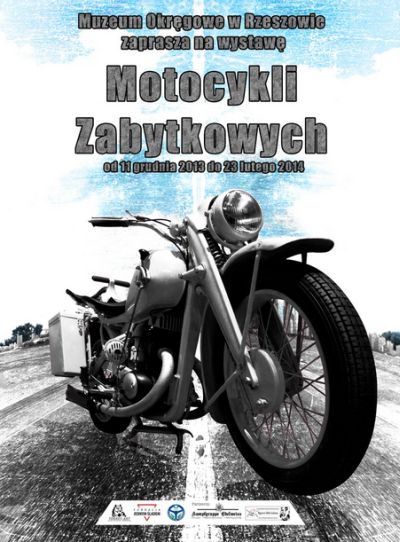 Motocykle Zabytkowe plakat