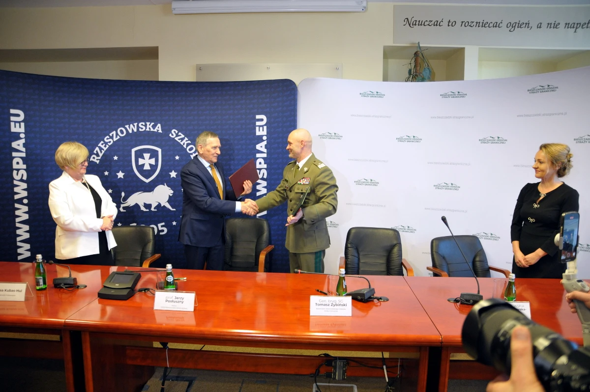 WSPiA wzmacnia współpracę z Bieszczadzkim Oddziałem Straży Granicznej 10