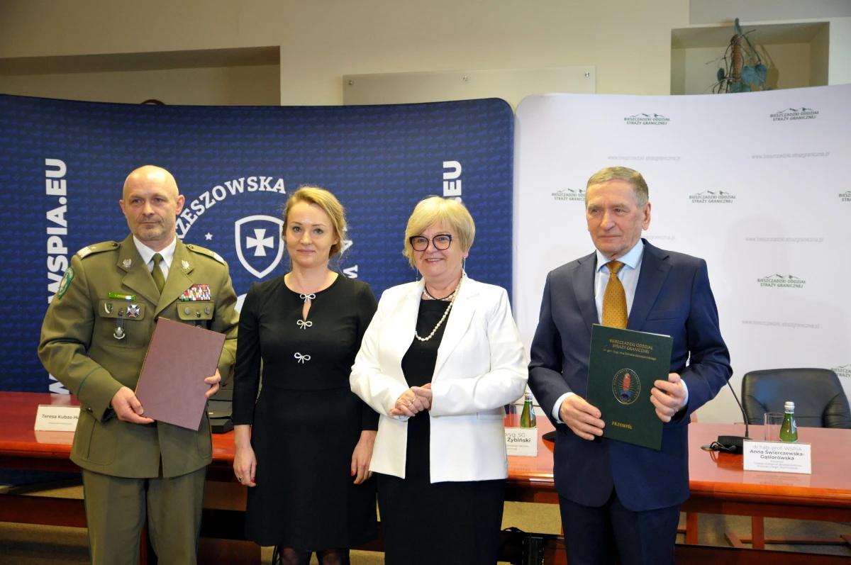 WSPiA wzmacnia współpracę z Bieszczadzkim Oddziałem Straży Granicznej 11