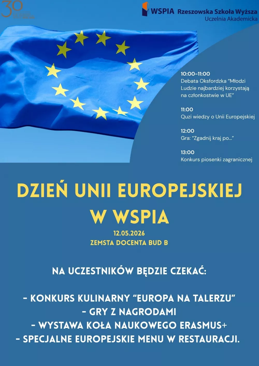 Dzień UE w WSPiA 2026