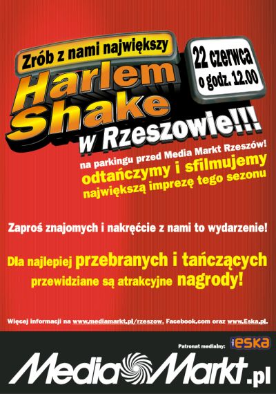 Harlem Shake plakat